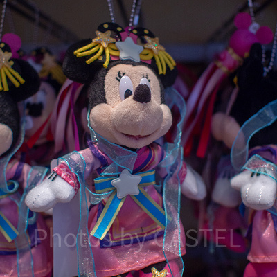 ミニーぬいぐるみバッジ