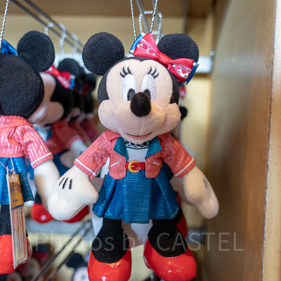 ミニーぬいぐるみバッジ