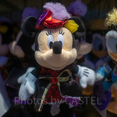 ミニーぬいぐるみバッジ