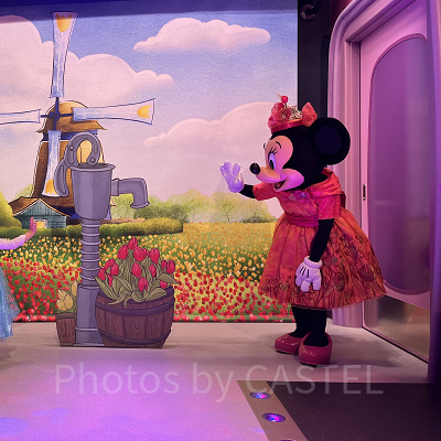 一生懸命話しかけてくれるミニーちゃん