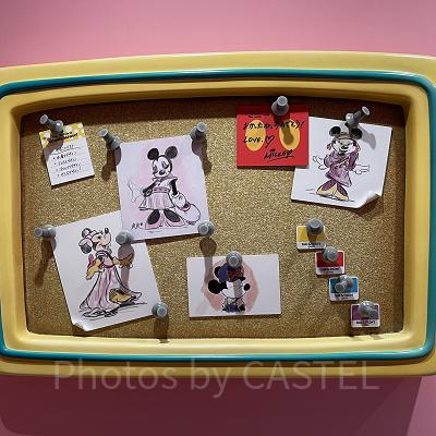 ミニーのスタイルスタジオのデザイン画（オフィスルーム）