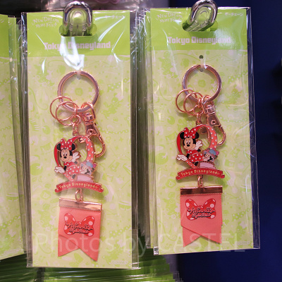 ミニーのスタイルスタジオキーチェーン