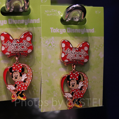 ミニーのスタイルスタジオピンバッジ