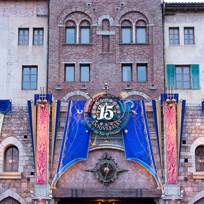 ミラコスタ装飾 15周年バージョン<br />設定:44㎜ SS1/20 F9.0 ISO320