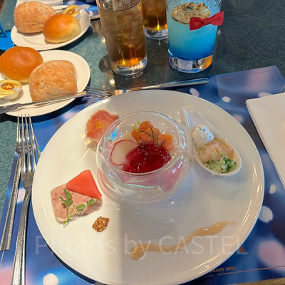 ミスレスの前菜とドリンク（ミスレス2025）