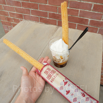 みたらしシュガーチュロスとリバティサンデー