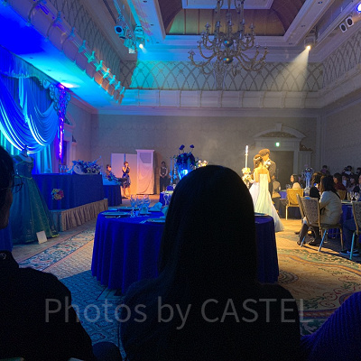 模擬披露宴の様子