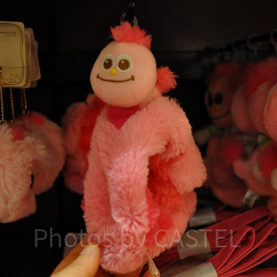 モッピーのぬいぐるみつきモコモコブレスレット