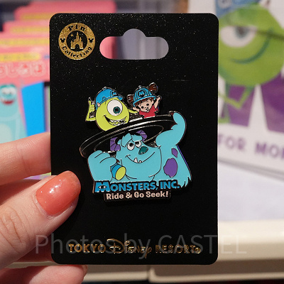 モンスターズインク　ピンバッジ