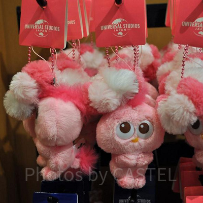 ポンポンでおめかしモッピーキーチェーン