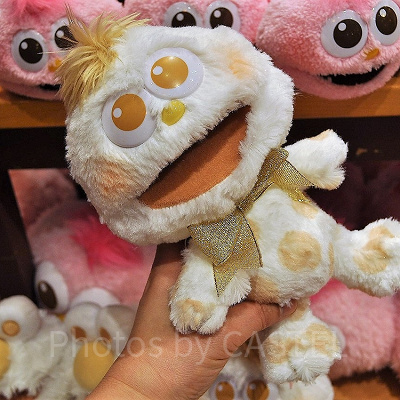 モッピーぬいぐるみ（ホワイト×ゴールド）