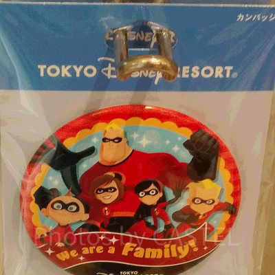 ミスターインクレディブル缶バッチ