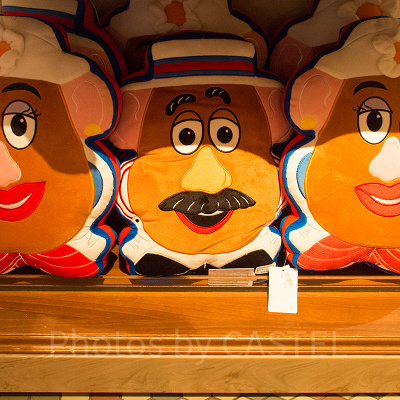 ミスター・ポテトヘッド＆ミセス・ポテトヘッドリバーシクッション