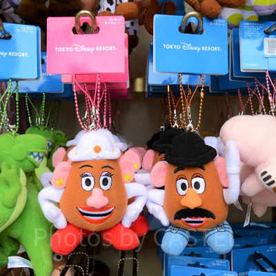 ミスター・ポテトヘッドのぬいぐるみストラップ