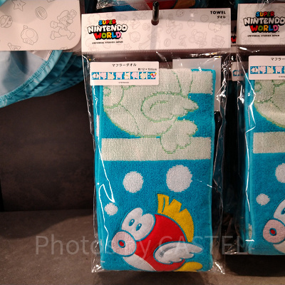 プクプクのクールパック付きマフラータオル