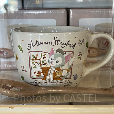 マグカップ＆スプーン（ダッフィー＆フレンズのオータム・ストーリーブックグッズ）
