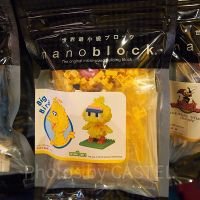 セサミストリートのナノブロック（ビッグバード）