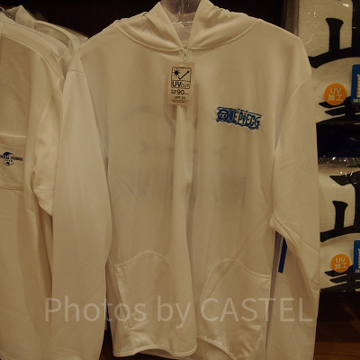 海軍UVカットパーカー