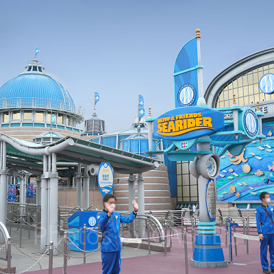 ニモ＆フレンズ・シーライダーの看板