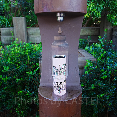 ビッグサンダー・マウンテン近くの新型給水所