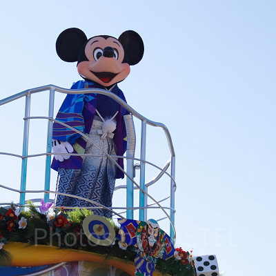 「お正月ディズニー」のミッキー