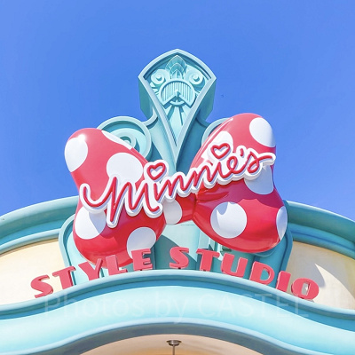 新しくオープンしたミニーのスタイルスタジオ