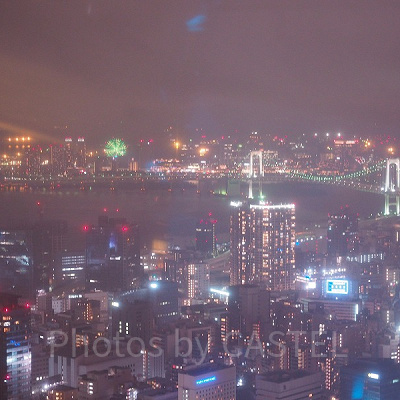 東京タワーからの夜景