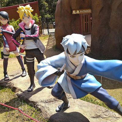 ニジゲンノモリ「NARUTO＆BORUTO 忍里」の「天の巻」入口