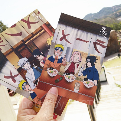 ニジゲンノモリ「NARUTO＆BORUTO 忍里」事前購入特典のポストカード