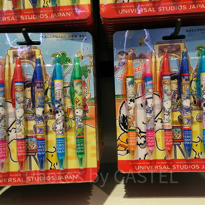 ヌーピーボールペン（インク黒/６本セット）は個分けして配れてお得（2018年）