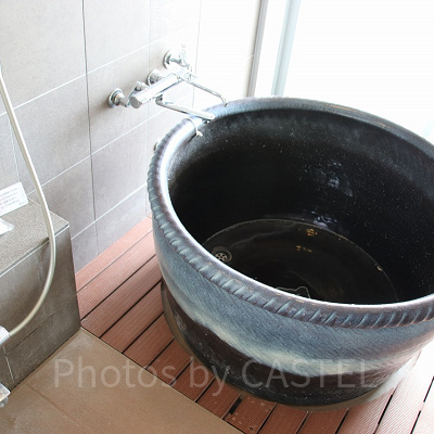 オーシャンビュー和室のお風呂