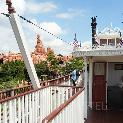 3階ではより遠くの景色まで見えます