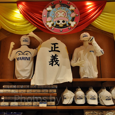 ワンピースグッズディスプレイ/USJ