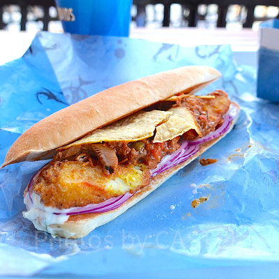 ベストコンビ・サンドセット～サメ肉＆ミートソース～（アミティ・ランディングレストラン）