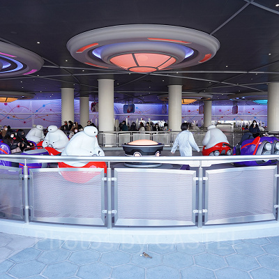 「ベイマックスのハッピーライド」の全体の様子