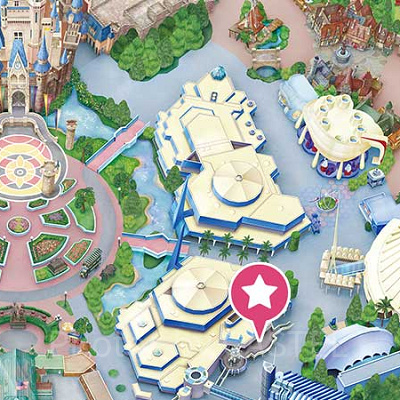 パン・ギャラクティック・ピザ・ポートの場所