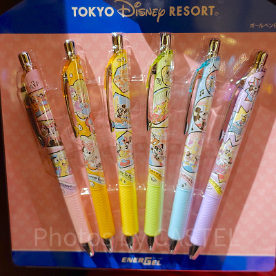 パークデザインボールペン（エナージェル）（6本）