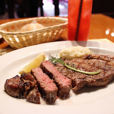 パークサイドグリルのステーキ