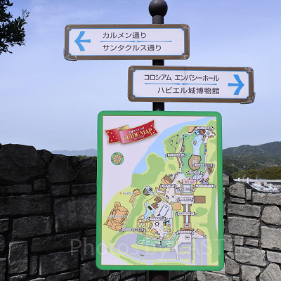 パルケエスパーニャの地図