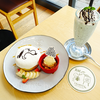 PEANUTS Cafeのメニュー