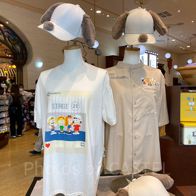 ピーナッツコーナーストア：店内のディスプレイ