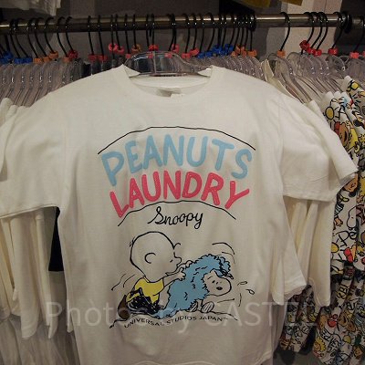 PEANUTS LAUNDRY（ピーナッツ・ランドリー）Tシャツ／白