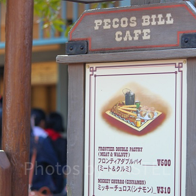 ペコスビル・カフェのメニュー