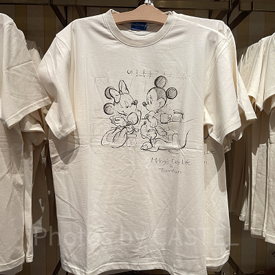 鉛筆スケッチTシャツ