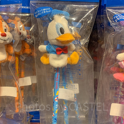 ドナルドマスコット付き鉛筆