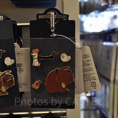 ペット2キャラクターのピンバッジセット