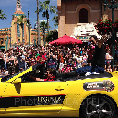 チューバッカ役のピーター・メイヒュー