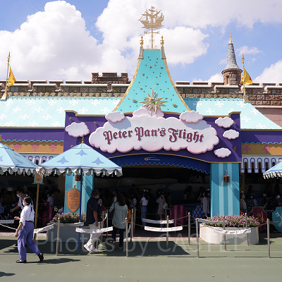 ピーターパン空の旅の外観