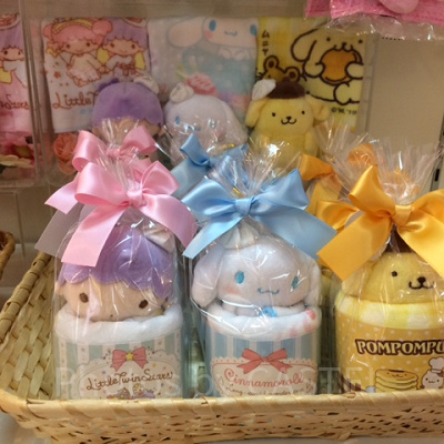 プチタオル&マスコットセット(カップケーキ)