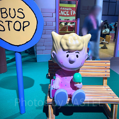 ルーシーとのフォトスポット